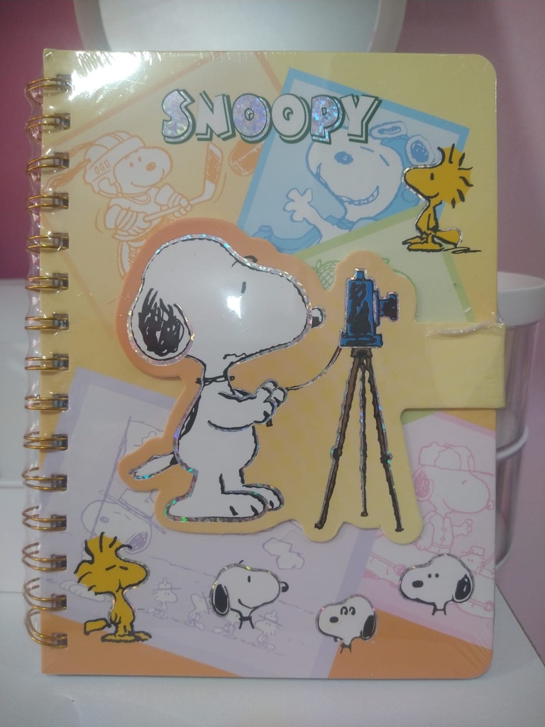  Cuaderno Anotador Agenda Snoopy
