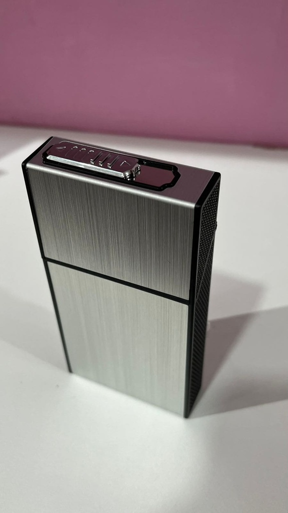 Encendedor Cajetilla, Fuego, metálico, cigarrera.