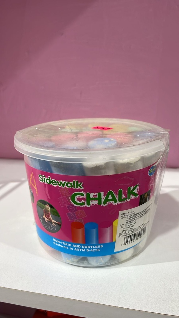 Chalk Tizas 20 piezas