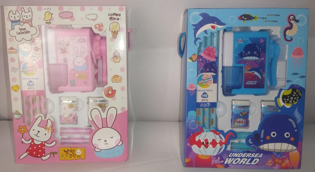 Set escolar, undersea world 