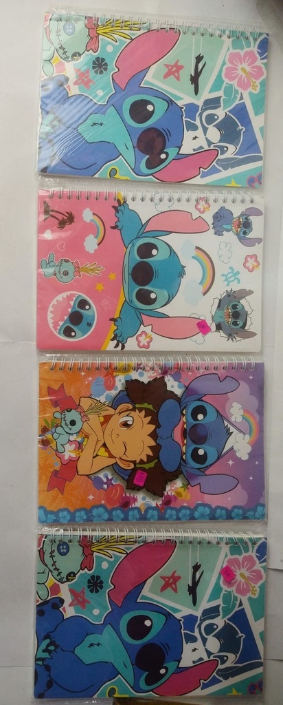 Libretas A5 - Stitch Diferentes Diseños 