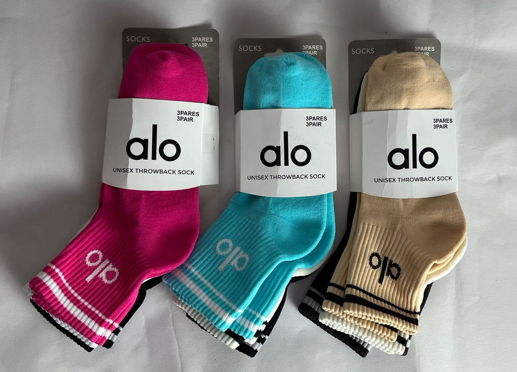 Calcetas Deportivas ALO 2/4 Calidad Premium Unitalla.