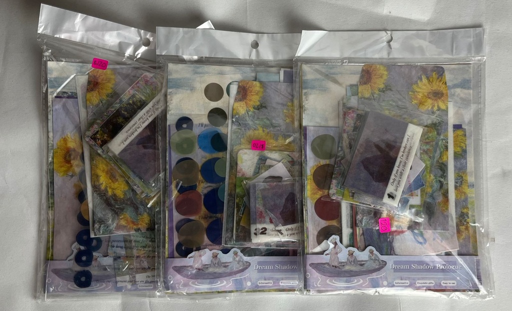 Paquete de pegatinas de Monet Art 