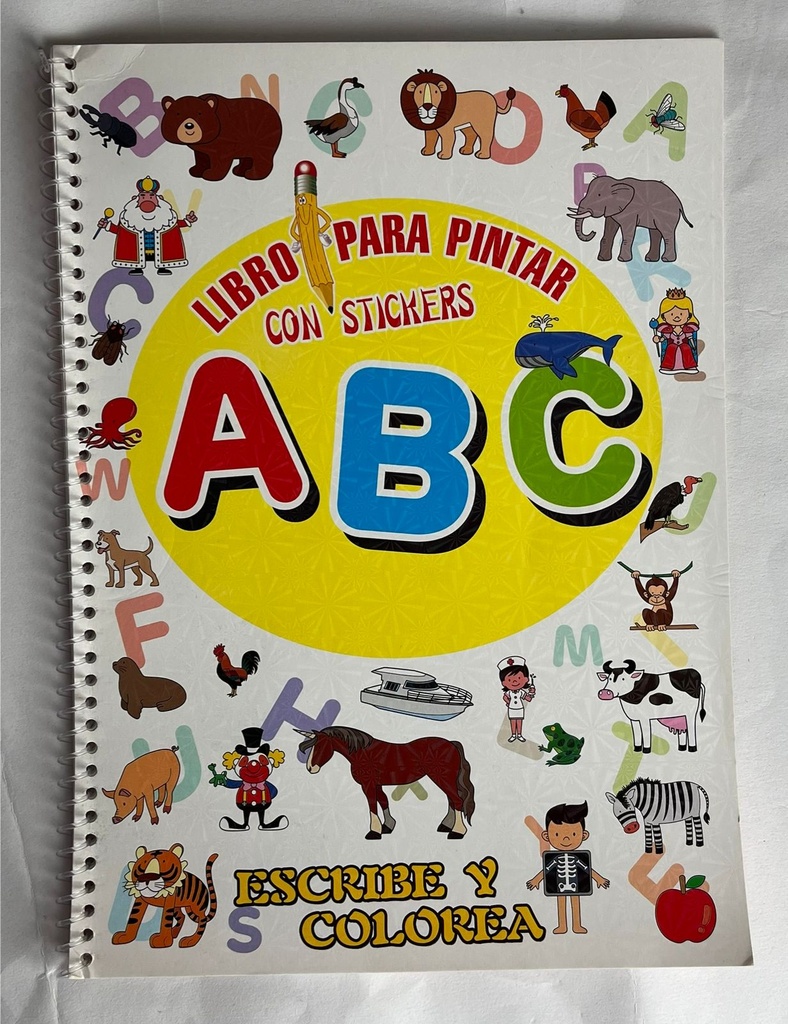 Cuaderno Didáctico Bilingüe  Abecedario Inglés/español