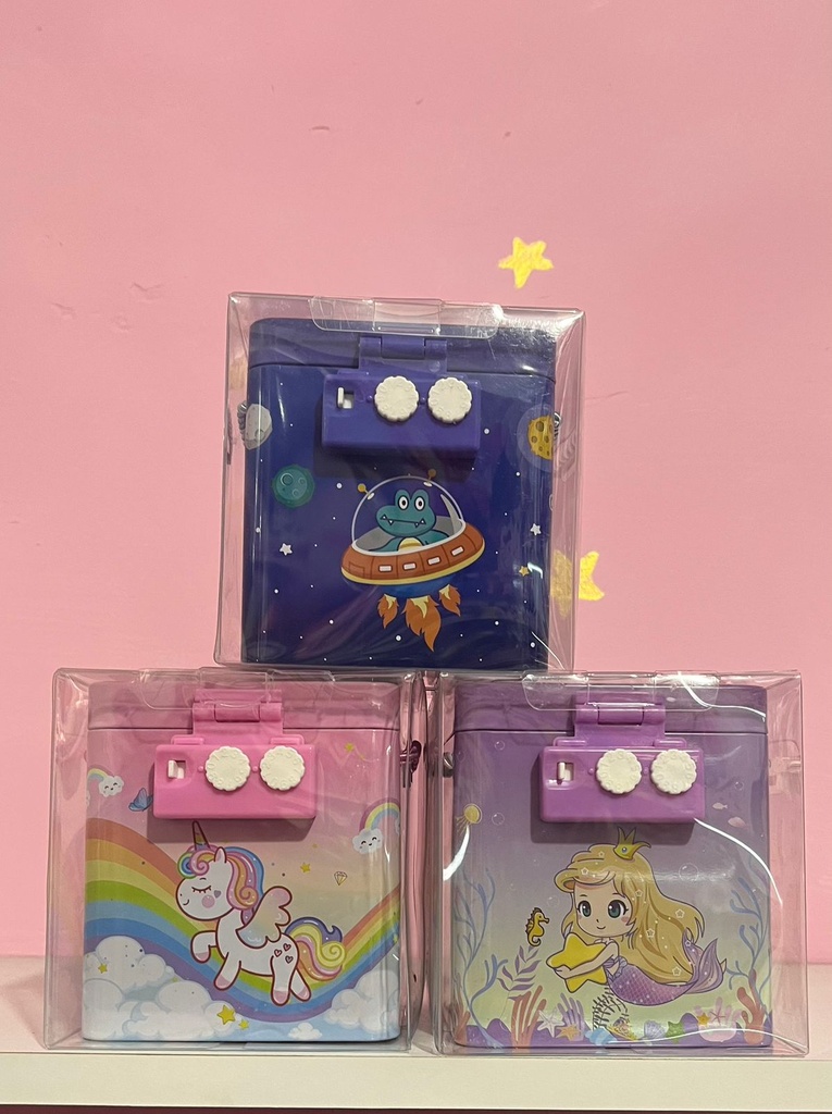 Caja de Monedas para niños, Banco de Dinero con contraseña