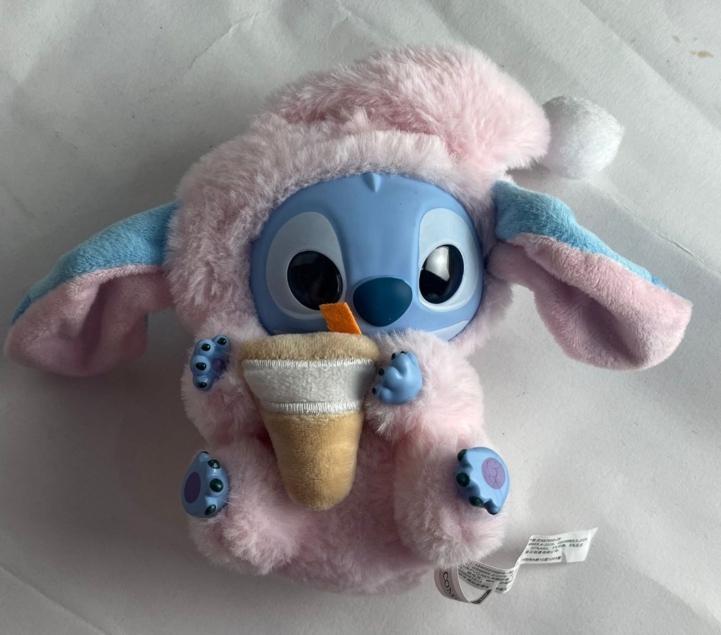 Stitch Interactivo Ojitos Prendidos con Bocina 