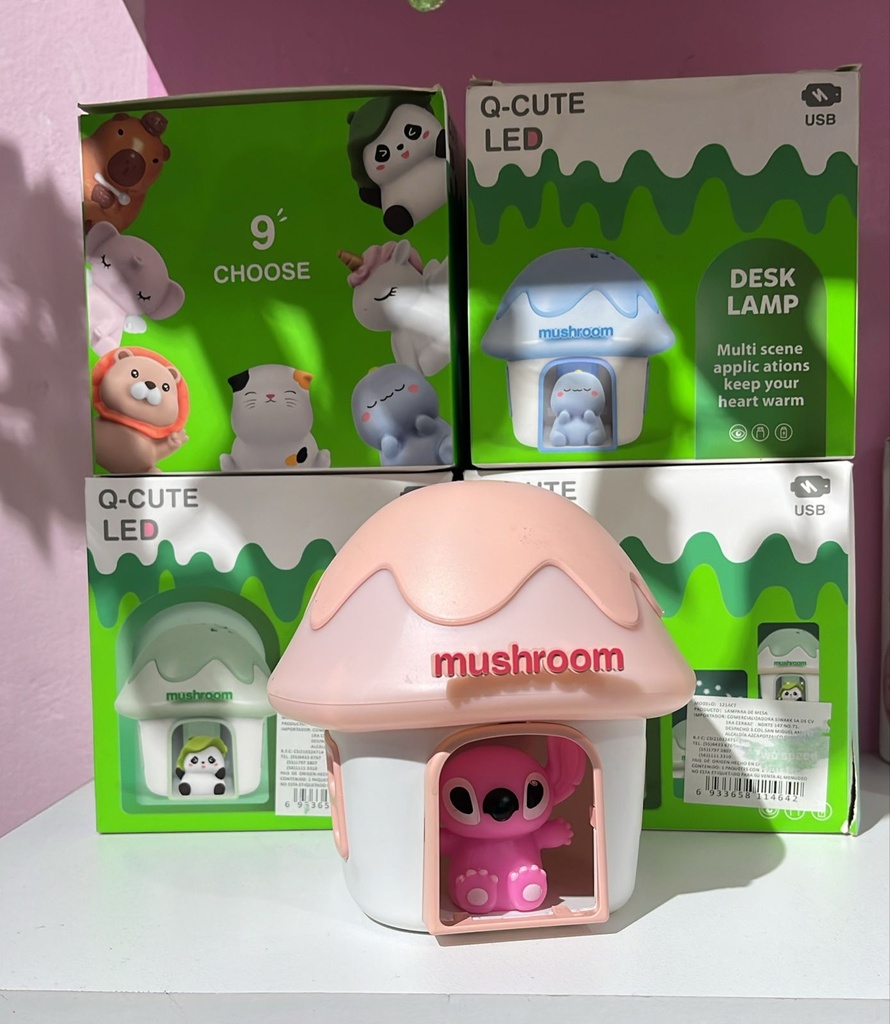 Lampara Escritorio Mushroom 