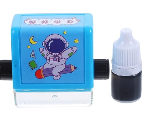 Sello de Rodillo Matemático Didáctico para Práctica 