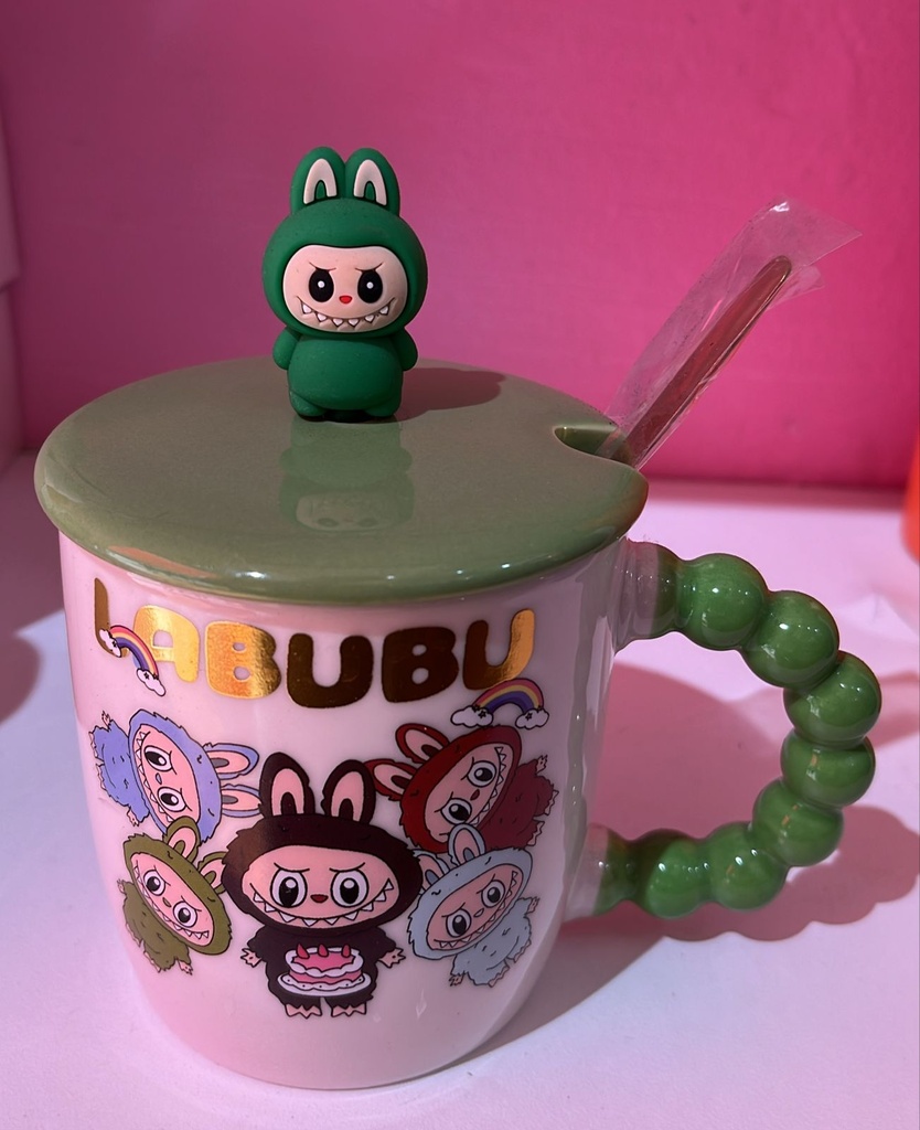 TAZA CERAMICA LABUBU