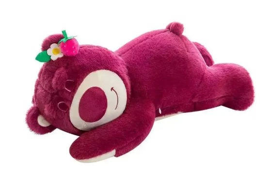 Peluche Oso Lotso Dormilon Suave Premium Rosa 