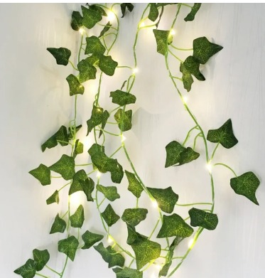 Hiedra Artificial Con Luz Led 