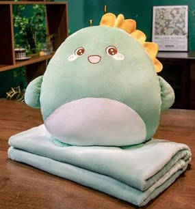 Dinosaurio Manta de Felpa