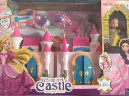 Castillo Con Muñeca Y Accesorios Juego Infantil De Princesa Multicolor