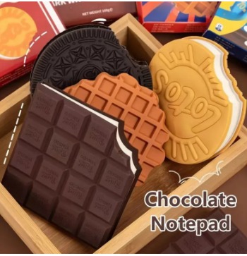 Mini Libreta De Bolsillo Aroma Y Diseño Galleta 