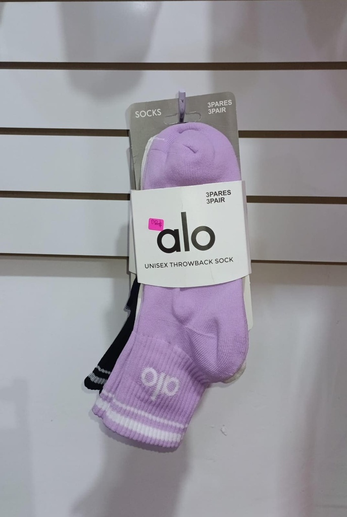 Calcetines alo unisex 3 pares 