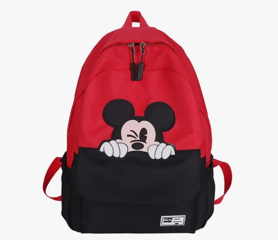 Mochila Bolsa Escolar Impermeable Micky 