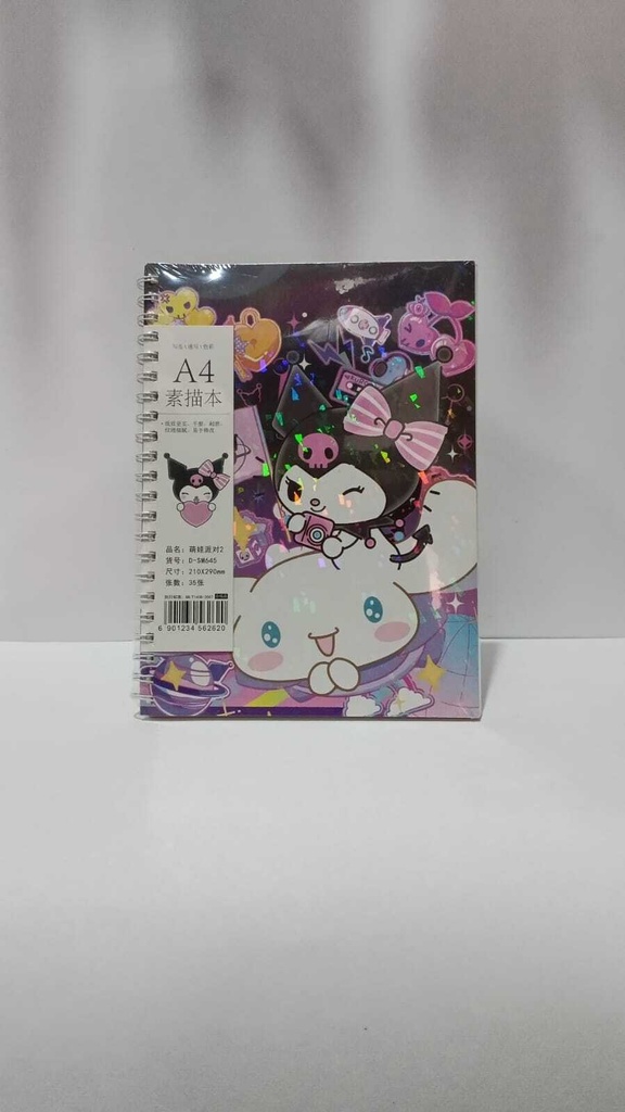 Cuaderno A4 de espiral Hello Kitty  