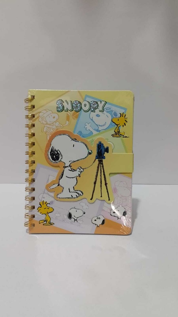 Cuaderno Snoopy de espiral A5 