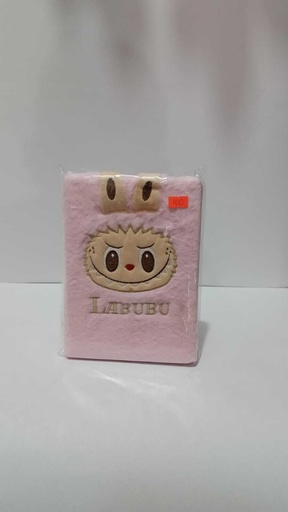 Libreta forrada acolchada Labubu