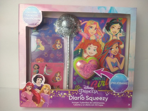 Diario Squeezy, Princesas Disney