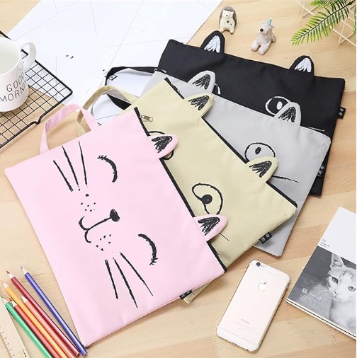 Maletín Almacenamiento Organizador Bolsa Oficina Suministros Escolares