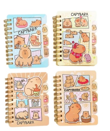 Mini Cuaderno Capibara 