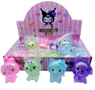 Squishy Sanrio  Gel Juguete Antiestrés Multicolor