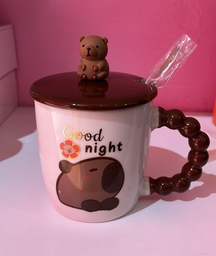 TAZA CERAMICA CAPIBARA 