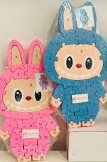 Rompecabezas Con Números Labubu 