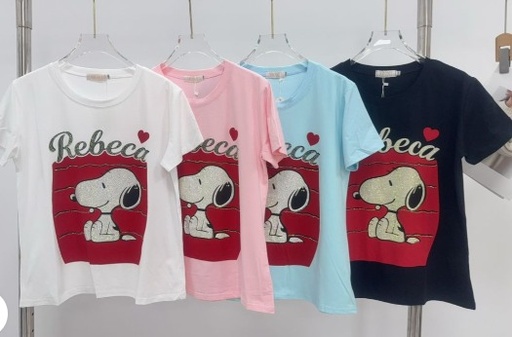 Playera con estampado de Snoopy