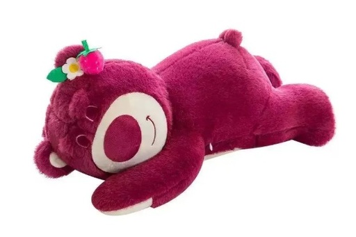Peluche Oso Lotso Dormilon Suave Premium Rosa 