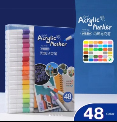 Marcador Acrilico MAYRER 48 Pza