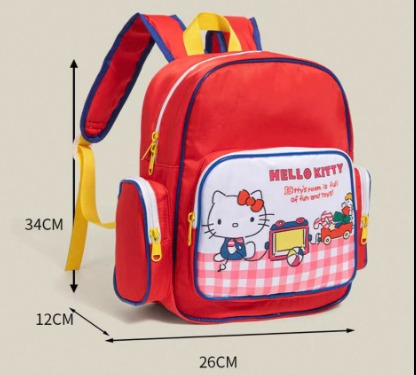 Mochila Escolar Hello Kitty