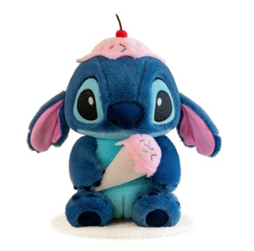 Peluche Stitch chico Con Helado 