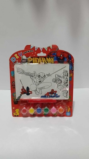Cuadro para pintar Spiderman